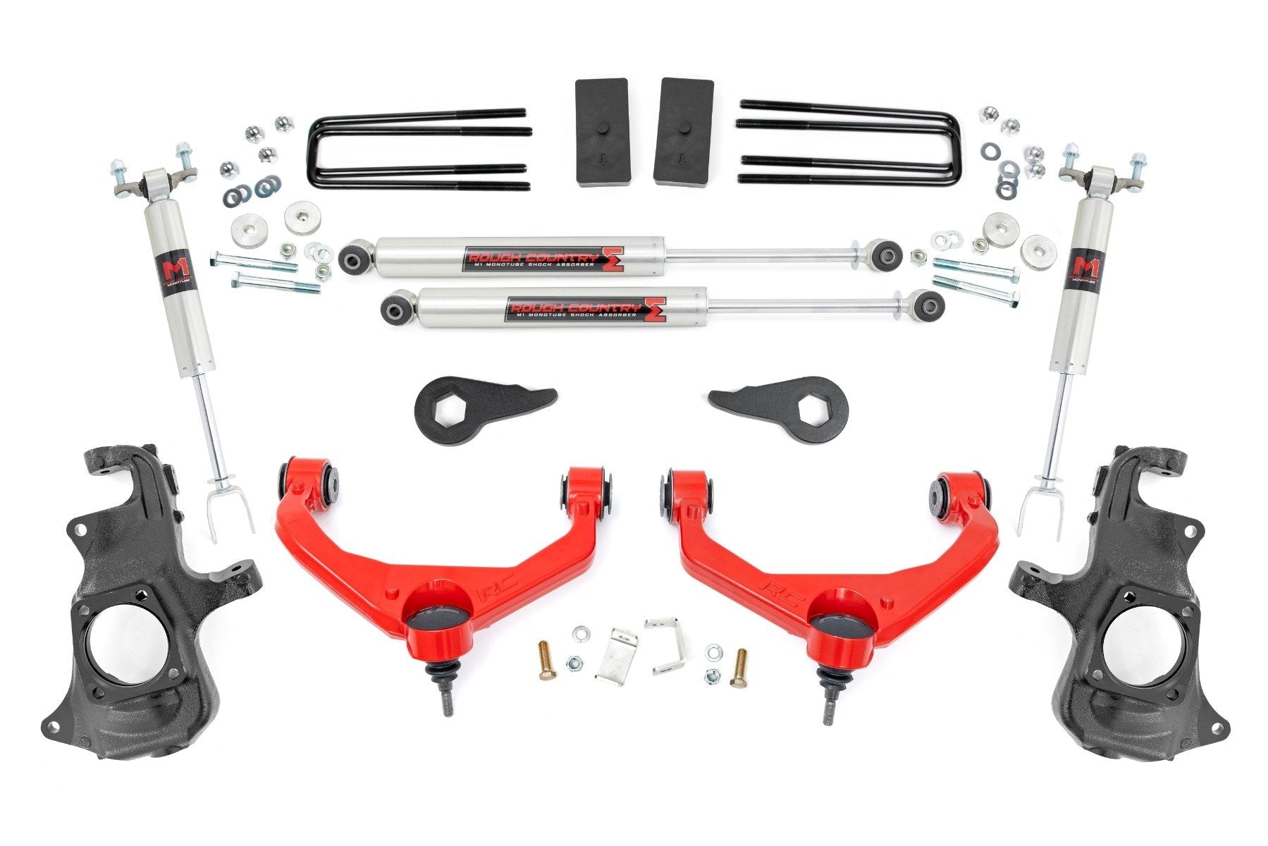 3.5 Inch Knuckle Lift Kit | M1 | w/ Overloads | Chevy/GMC 2500HD/3500HD (11 - 19) - Offroad Armor