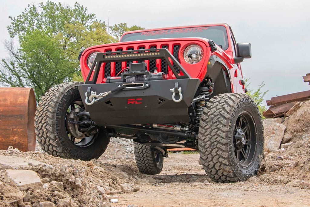 3.5 Inch Lift Kit | Adj Lower | FR D/S | Jeep Wrangler Unlimited 4WD (2024) - Offroad Armor