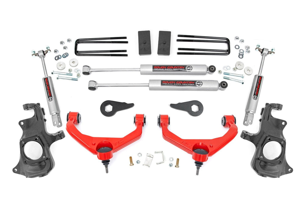 3.5 Inch Lift Kit | Knuckle | w/ Overloads | Chevy/GMC 2500HD/3500HD (11 - 19) - Offroad Armor
