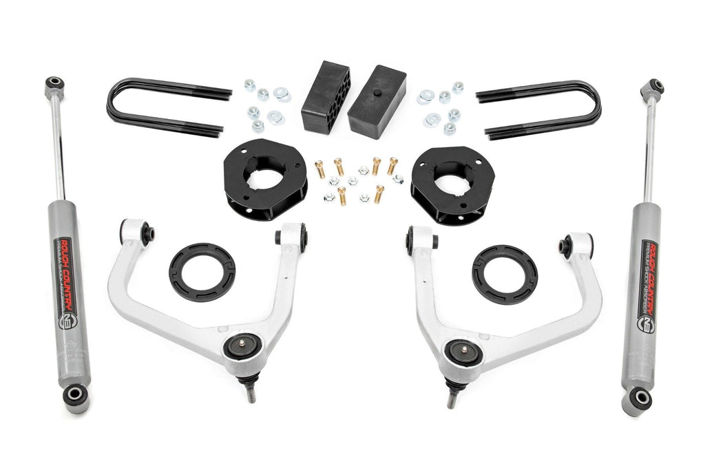 3.5 Inch Lift Kit | Mono Leaf Rear | GMC Sierra 1500 2WD/4WD (2019 - 2025 & Classic) - Offroad Armor