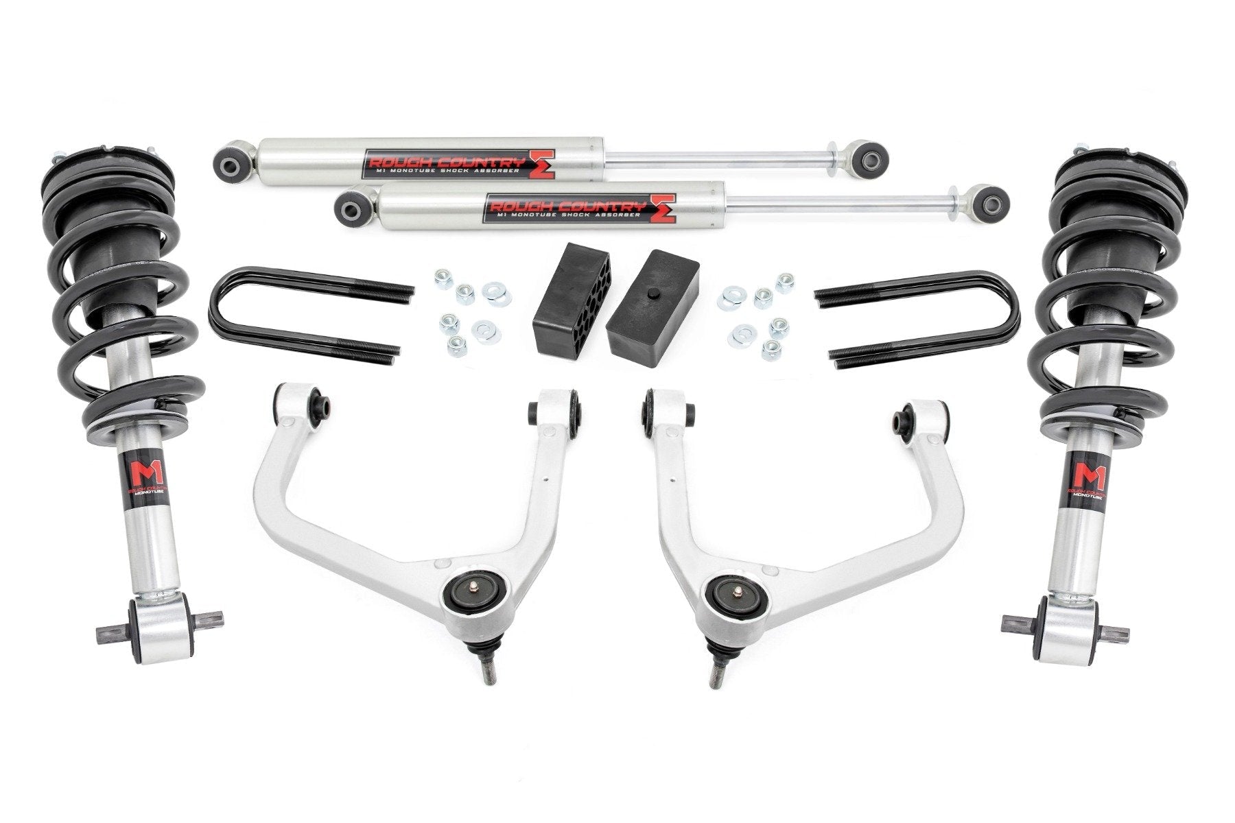 3.5 Inch Lift Kit | Mono Leaf Rear | M1 Struts/M1 | GMC Sierra 1500 2WD/4WD (2019 - 2025 & Classic) - Offroad Armor