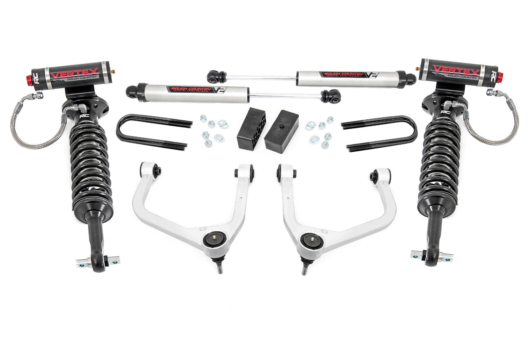 3.5 Inch Lift Kit | Mono Leaf Rear | Vertex/V2 | GMC Sierra 1500 2WD/4WD (2019 - 2025 & Classic) - Offroad Armor