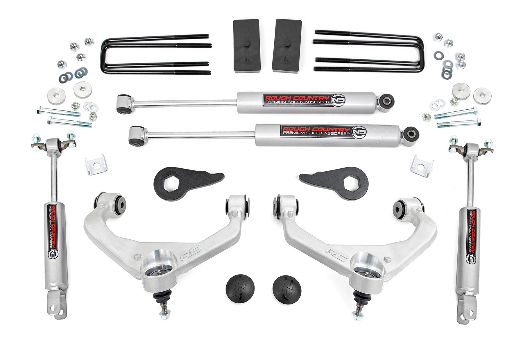 3.5 Inch Lift Kit | w/ Overloads | Chevy/GMC 2500HD/3500HD (11 - 19) - Offroad Armor