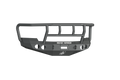 A textured black Stealth Front Winch Bumper for 2008-2010 Chevy 2500, featuring the Titan II guard, angular lines, circular/rectangular cutouts, reinforced edges, ROAD ARMOR logo in white, and built to fit Warn M12000 & Smittybilt XRC winches.