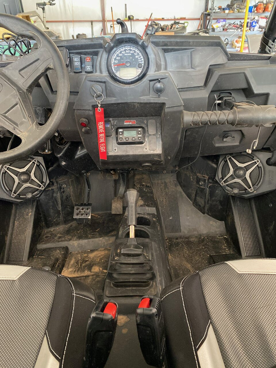 Polaris RZR 900 and 900-4 (2015-2020) Under Dash - Ice Crusher Cab Heater