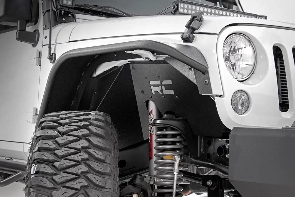 Rough Country Inner Fenders | FR & RR | Jeep Wrangler JK  (2007-2018)