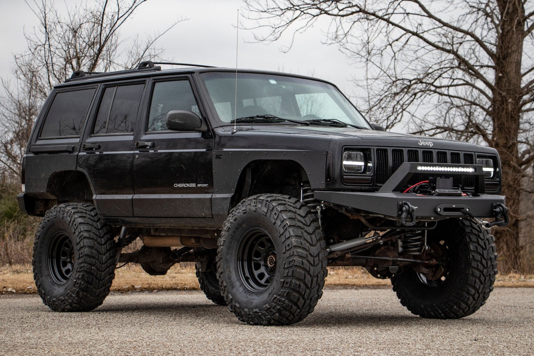 6.5 Inch Lift Kit | Long Arm | NP242 | Jeep Cherokee XJ 4WD (84-01)