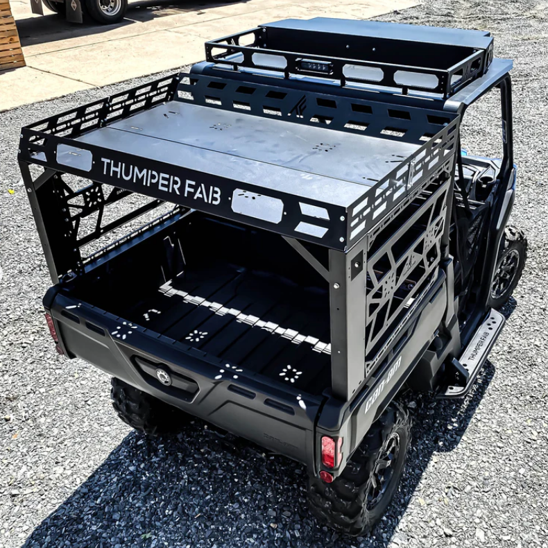 2018+ Polaris Ranger Ultimate Bed Rack (Black)