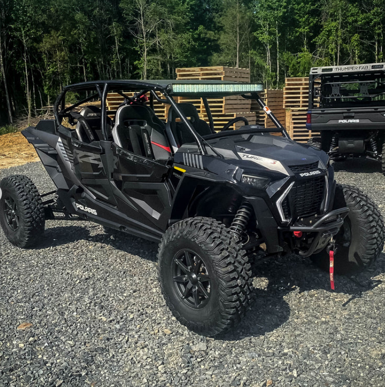 2018-21 Polaris RZR Turbo S Front Winch Sport Bumper (NO, Black)