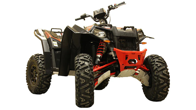 Skid plate full set (aluminum): Polaris Scrambler: XP 1000 S