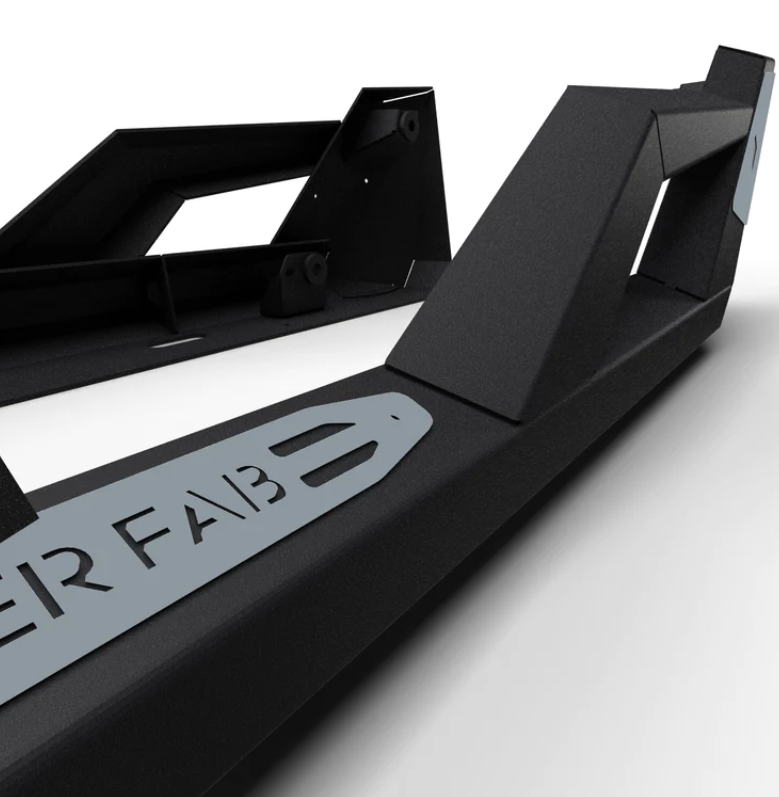 2016+ Polaris General Nerf Rail Rock Sliders (2-Seat) (Black)
