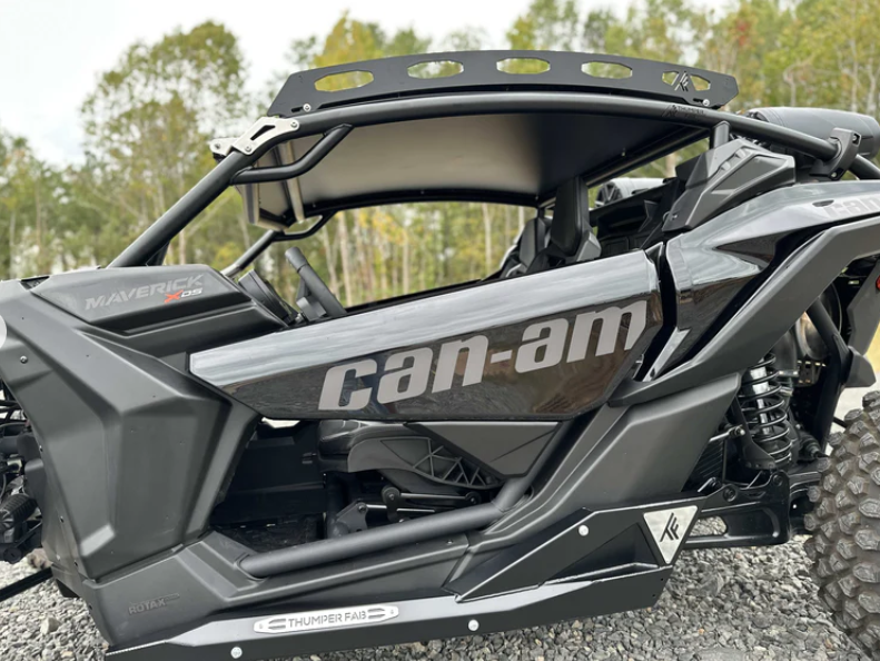 2017+ Can-Am Maverick X3 Rock Sliders (2 Seat) (Black)