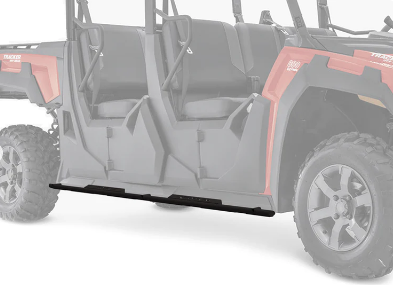 2018+ Tracker 800SX CREW Nerf Rail Set (DS/PS) (Black)