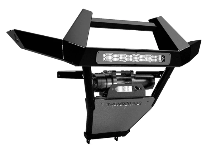 2022+ Polaris Ranger 570 SP Mid-Size Front Winch Bumper (Black)