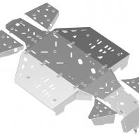 Skid plate full set (aluminum) CanAm G3 Outlander 500 / 700 MAX (2023+)