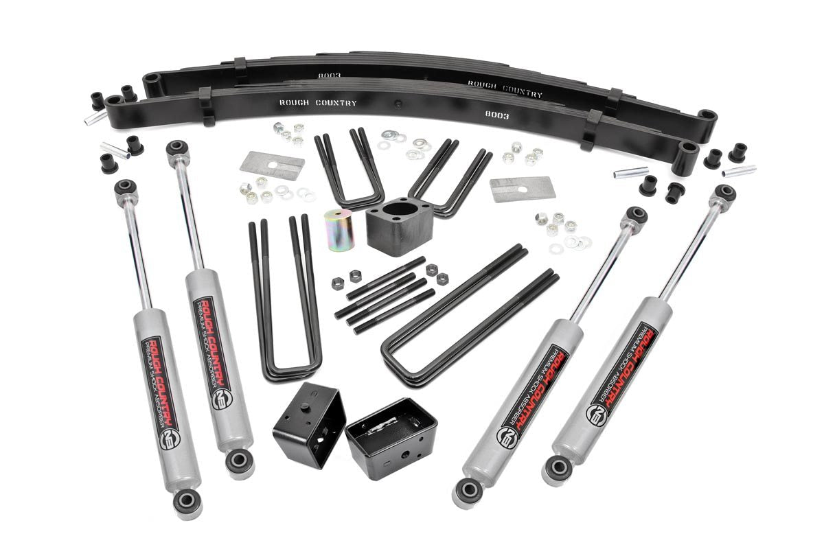 4 Inch Lift Kit | Rear Blocks | Dodge W200 Truck/W300 Truck 4WD (1978 - 1980) - Offroad Armor
