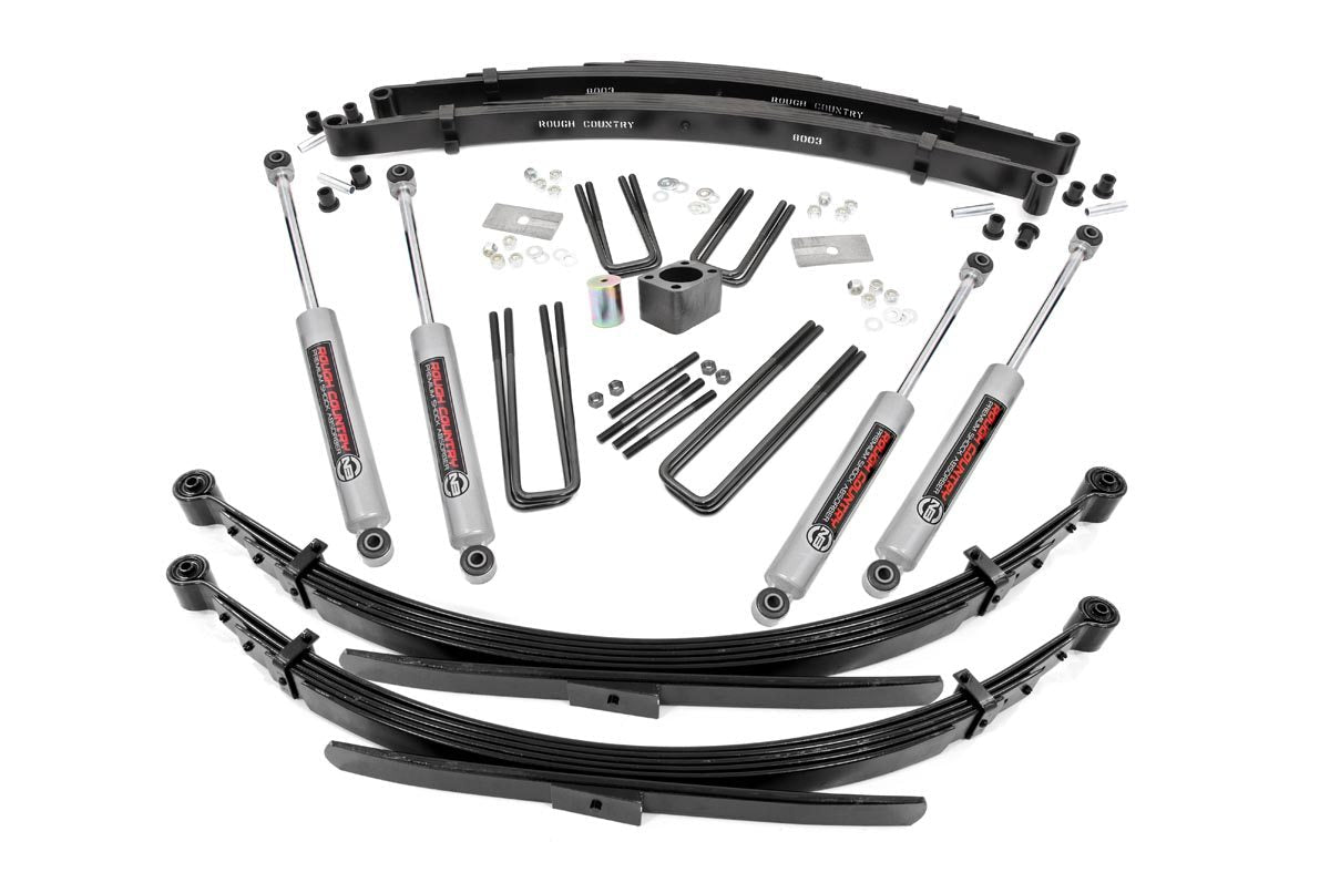 4 Inch Lift Kit | Rear Springs | Dodge W100 Truck/W200 Truck 4WD (1970 - 1974) - Offroad Armor
