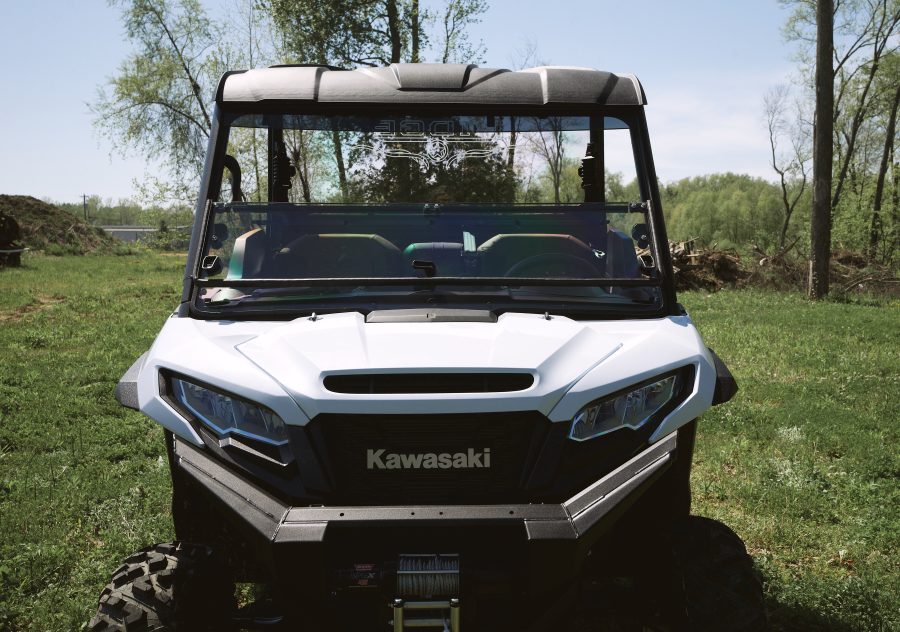 Kawasaki Ridge 2024 Fold Down Windshield