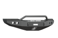 A texture black, heavy-duty Stealth Front Winch Bumper with Pre-Runner Guard for 2006-2009 Ram 2500, compatible with Warn M12000 and Smittybilt XRC winches. Features angular design, ROAD ARMOR branding, and multiple mounting points.