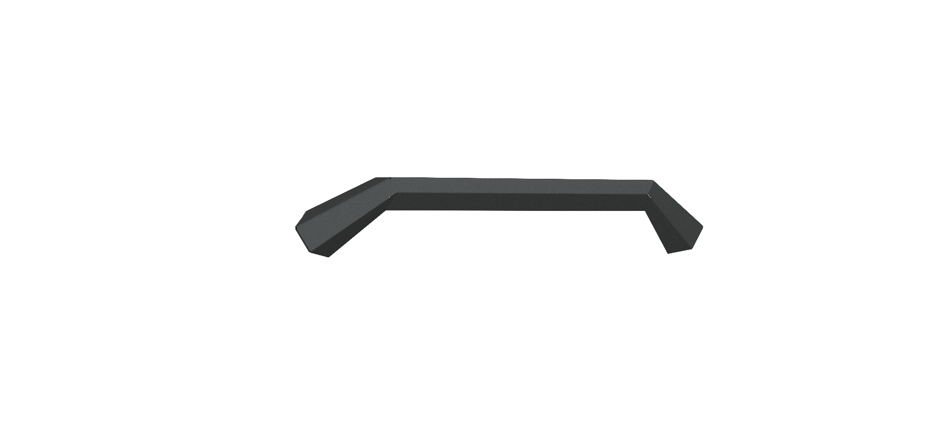 2010-2018 Ram 2500 Spartan Front Bumper Bolt-On Accessory Sheet Metal Pre-Runner Guard Texture Black Road Armor