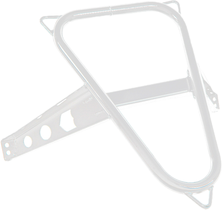 Pro Armor Spare Tire Mount Matte White Pearl 2014-21 Polaris Rzr Xp 1000/Turbo