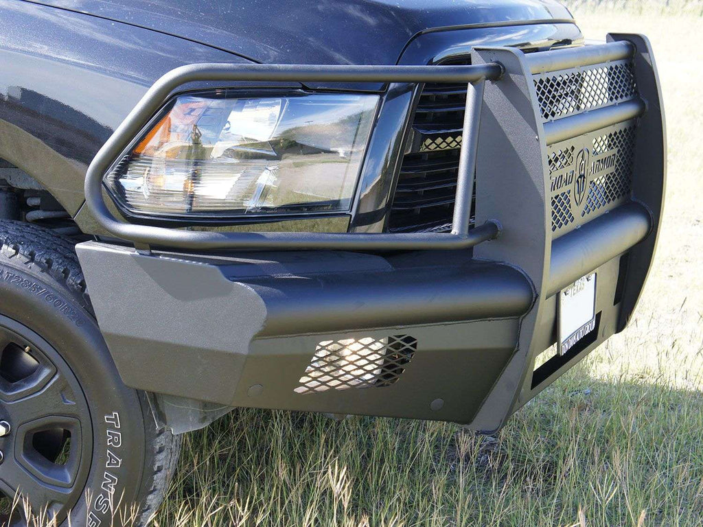 2010-2018 Ram 2500 Vaquero Front Non-Winch Bumper Full Guard - Texture Black