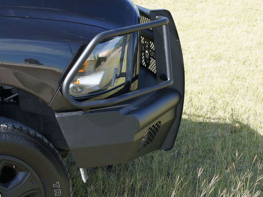 2010-2018 Ram 2500 Vaquero Front Non-Winch Bumper Full Guard - Texture Black