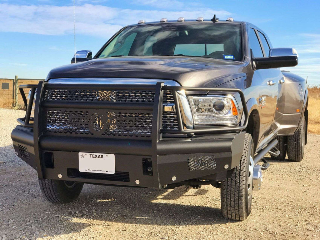 2010-2018 Ram 2500 Vaquero Front Non-Winch Bumper Full Guard - Texture Black
