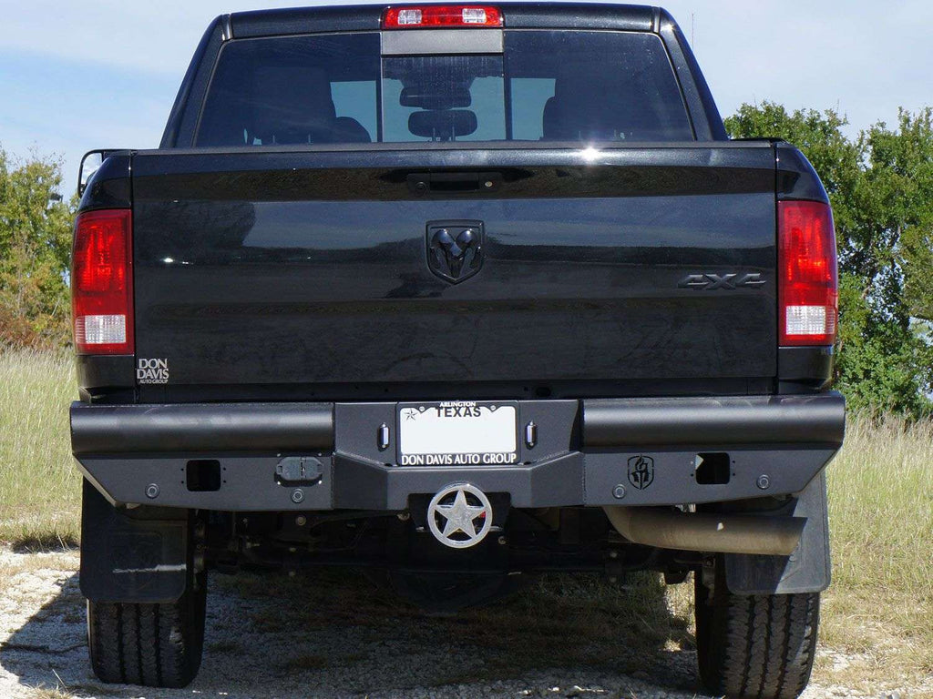 2010-2018 Ram 2500 Vaquero Rear Non-Winch Bumper - Texture Black