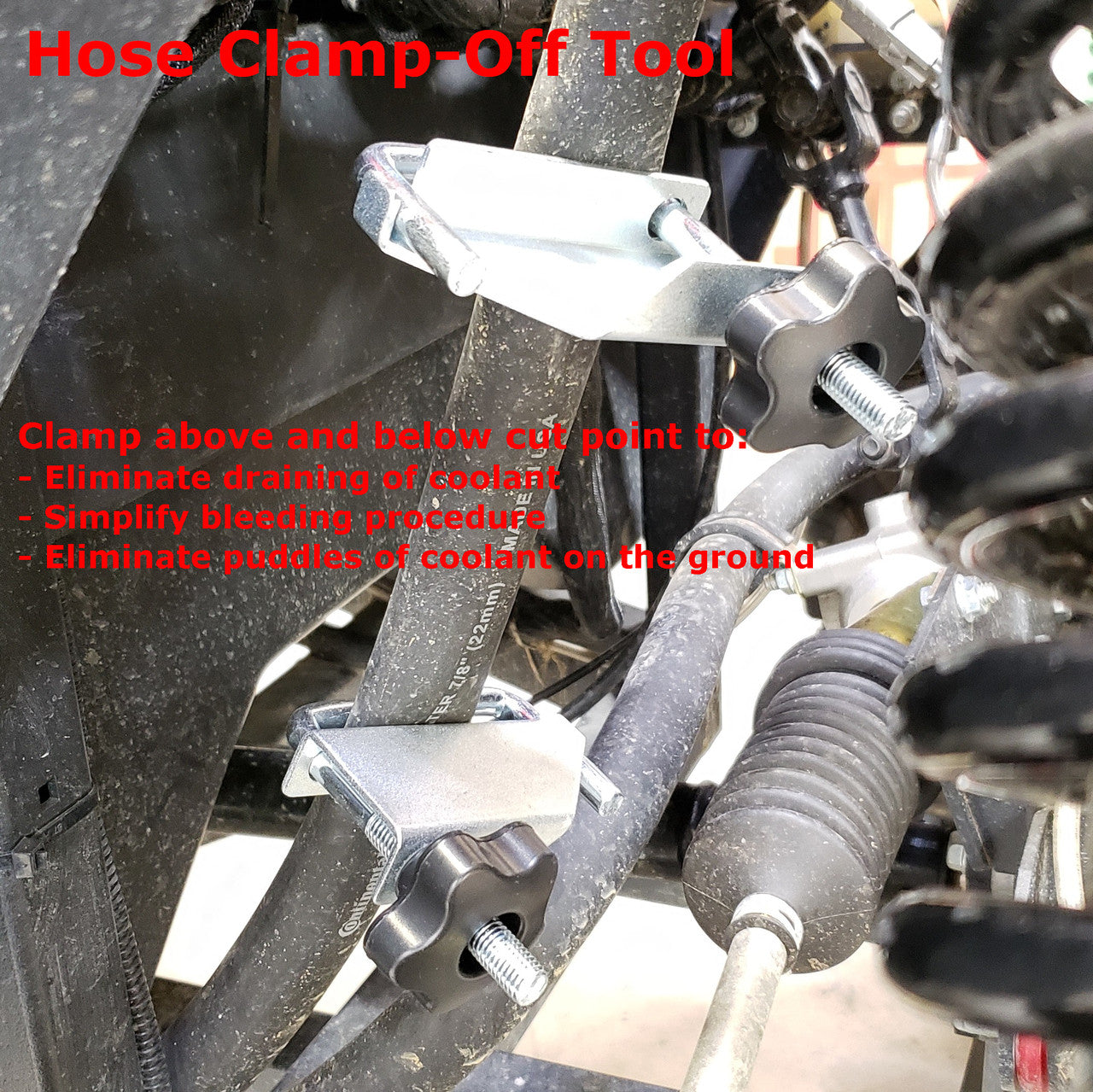Kawasaki Mule Pro FXT/FX/FXD Under Hood (2015-2021) - Ice Crusher Cab Heater