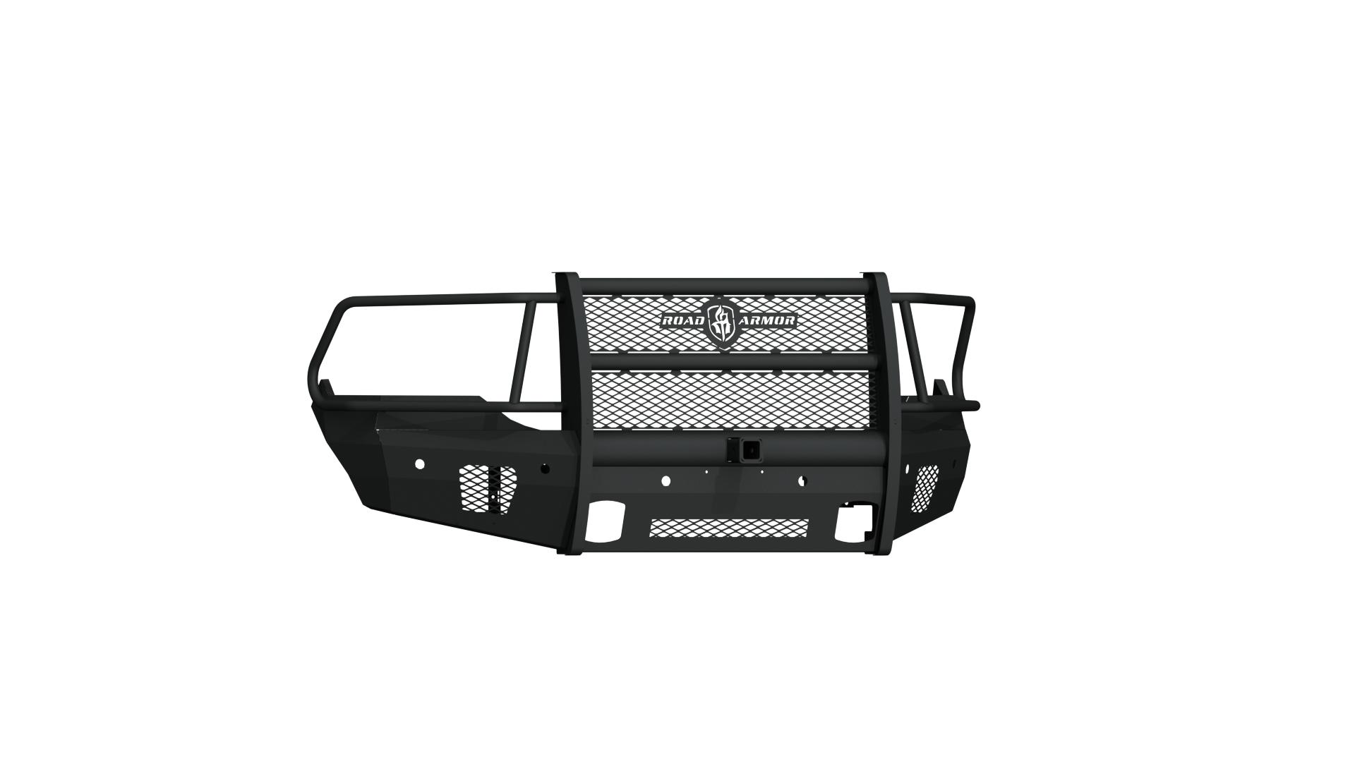 2013-2018 Ram 1500 Vaquero Front Non-Winch Bumper Full Guard 2-In Receiver - Texture Black