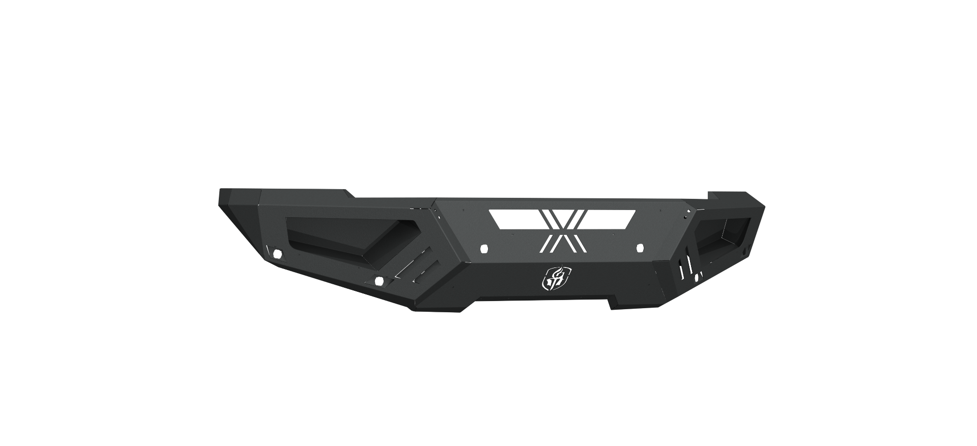 2016-2018 Ram 2500 Spartan Front Bumper Texture Black Road Armor