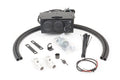 The Hisun/Coleman 400 (2016-2023) Ice Crusher Cab Heater kit includes a black control unit, two black hoses, mounting brackets, silver fittings, wiring with red/black leads, screws, zip ties, and installation hardware on a white background.