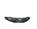 A texture black, angular steel Stealth Front Winch Bumper for 2019+ Ram 2500 features 6 sensor holes, light cutouts, a Warn M12000 winch mount, bold ROAD ARMOR lettering above the logo, and a rugged off-road design on a white background.