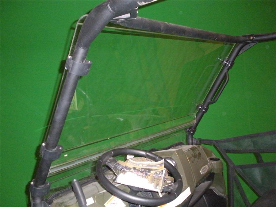 Trail Armor Polaris Ranger 800, Ranger 800 Crew, Ranger 800 6X6, Ranger 500 And Ranger 570 Fullsize  Coolflo Windshield With Fast Clamps