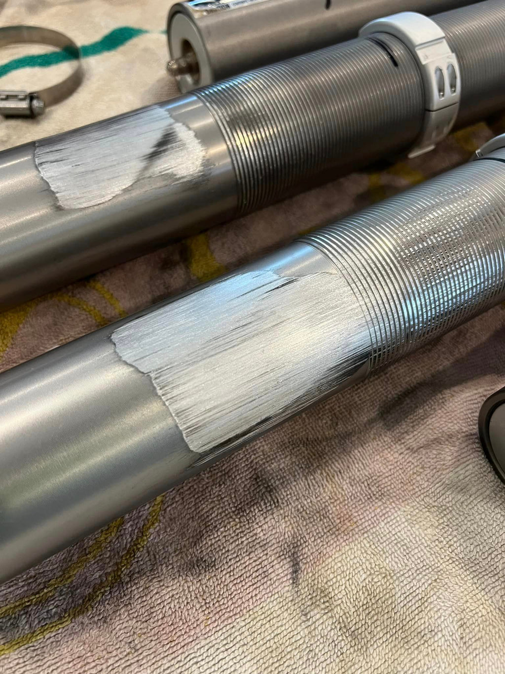 Suspension Armor SxS Stainless Steel Shock Body Sleeves for Fox/Walker Evans Shocks