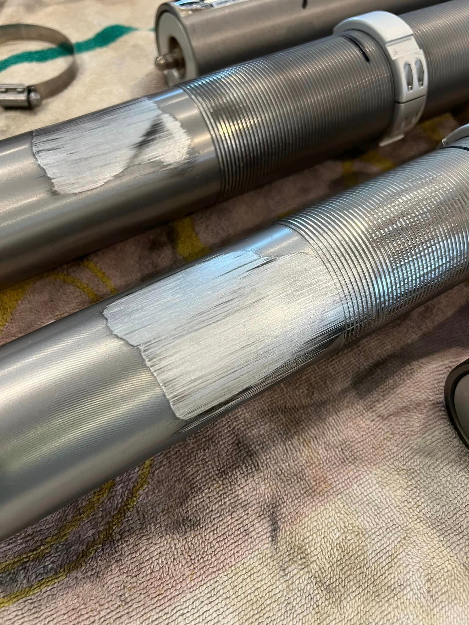 Suspension Armor SxS Stainless Steel Shock Body Sleeves for Fox/Walker Evans Shocks