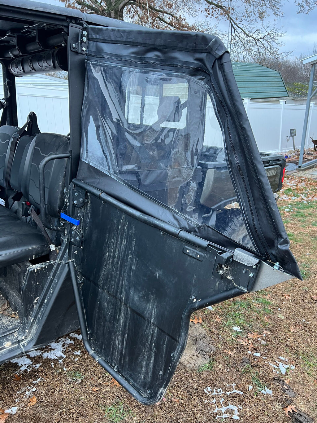 Canam Defender Max Convertible Doors (Rival Lower Doors and Removable Framed Upper Doors)