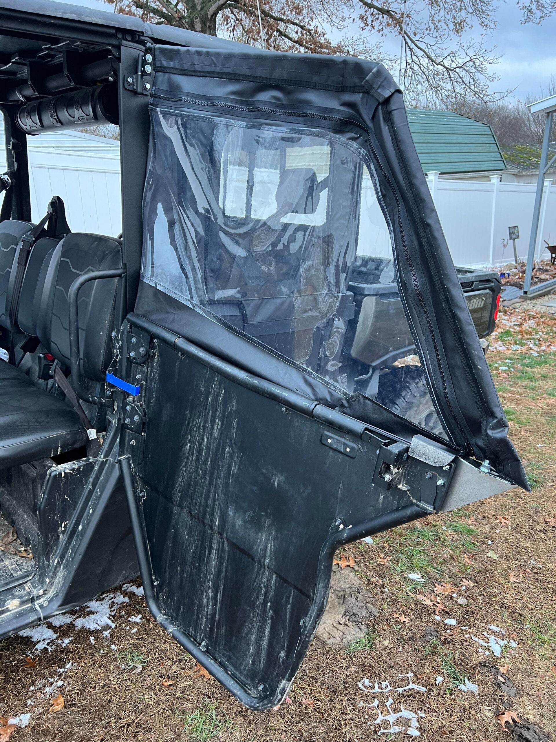 Canam Defender Max Convertible Doors (Rival Lower Doors and Removable Framed Upper Doors)