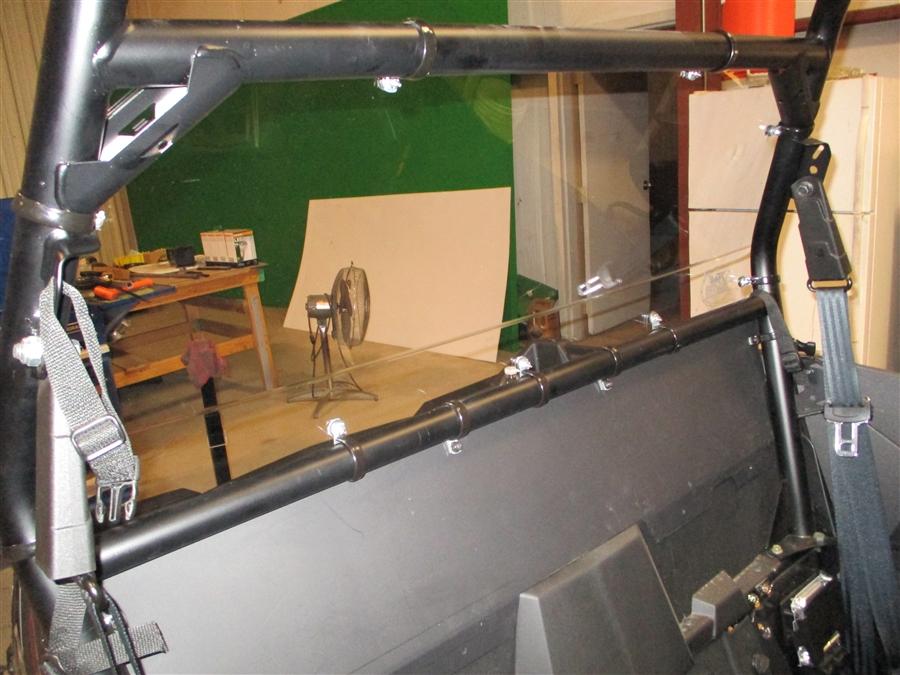 Trail Armor Rzr 800, Rzr S 800, Rzr 570 And Rzr S 570 Rear Window Dust Shield Kit