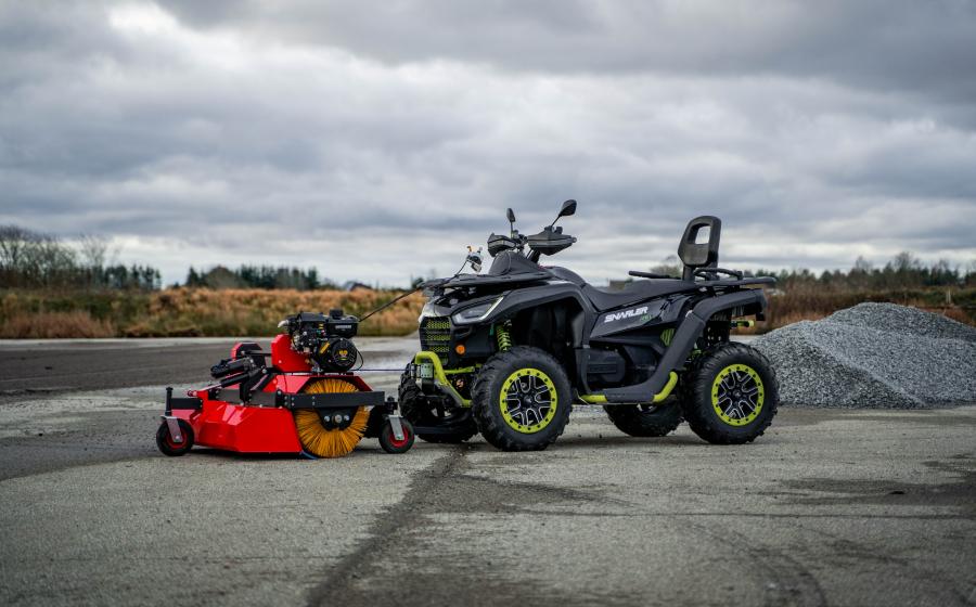 ATV/UTV Rotary Broom 6.5hp (Briggs & Stratton)