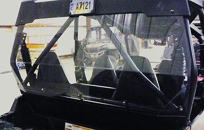 Trail Armor Polaris Rzr 4 800 Rear Window Dust Shield Kit