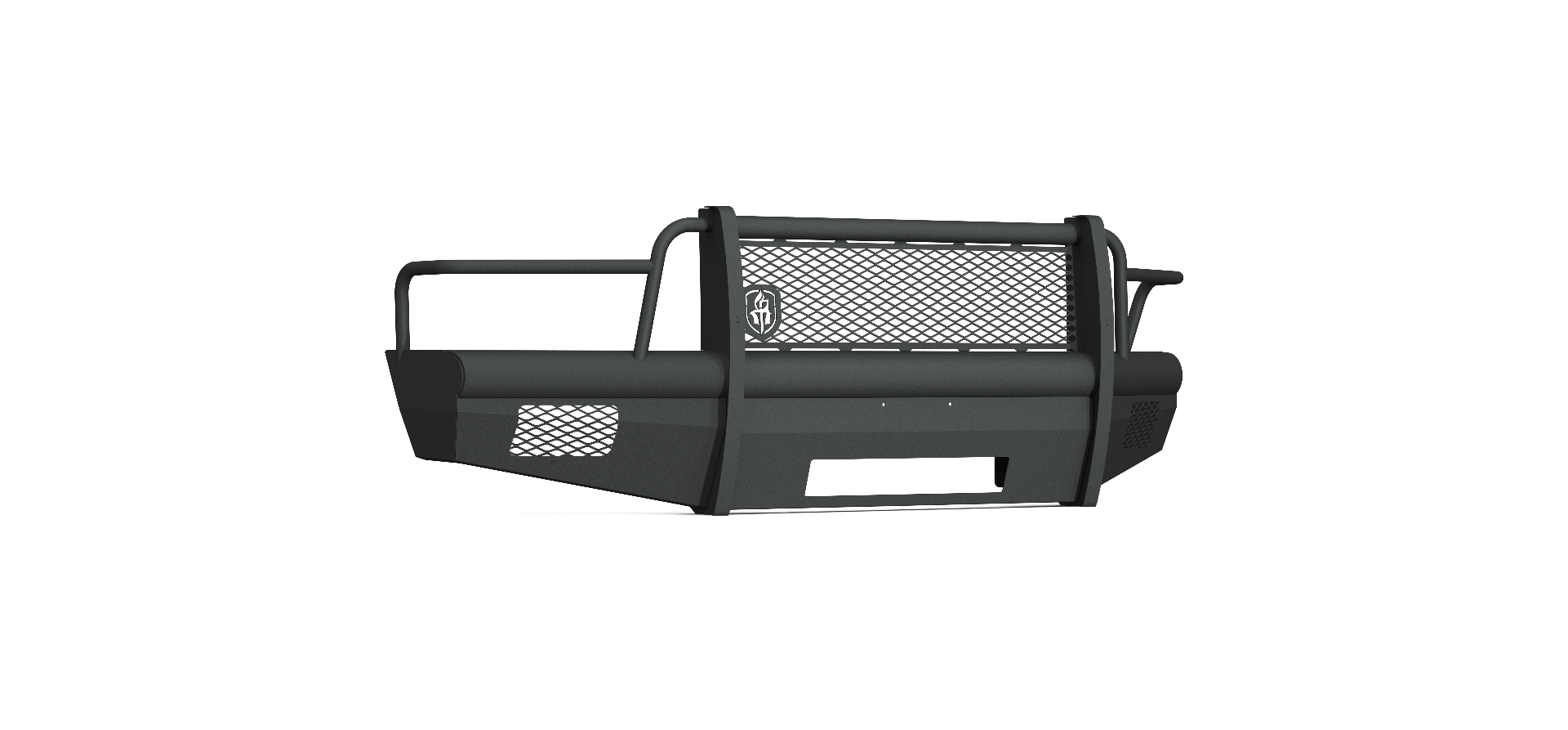 1994-2002 Ram 2500 Vaquero Front Non-Winch Bumper Full Guard - Texture Black