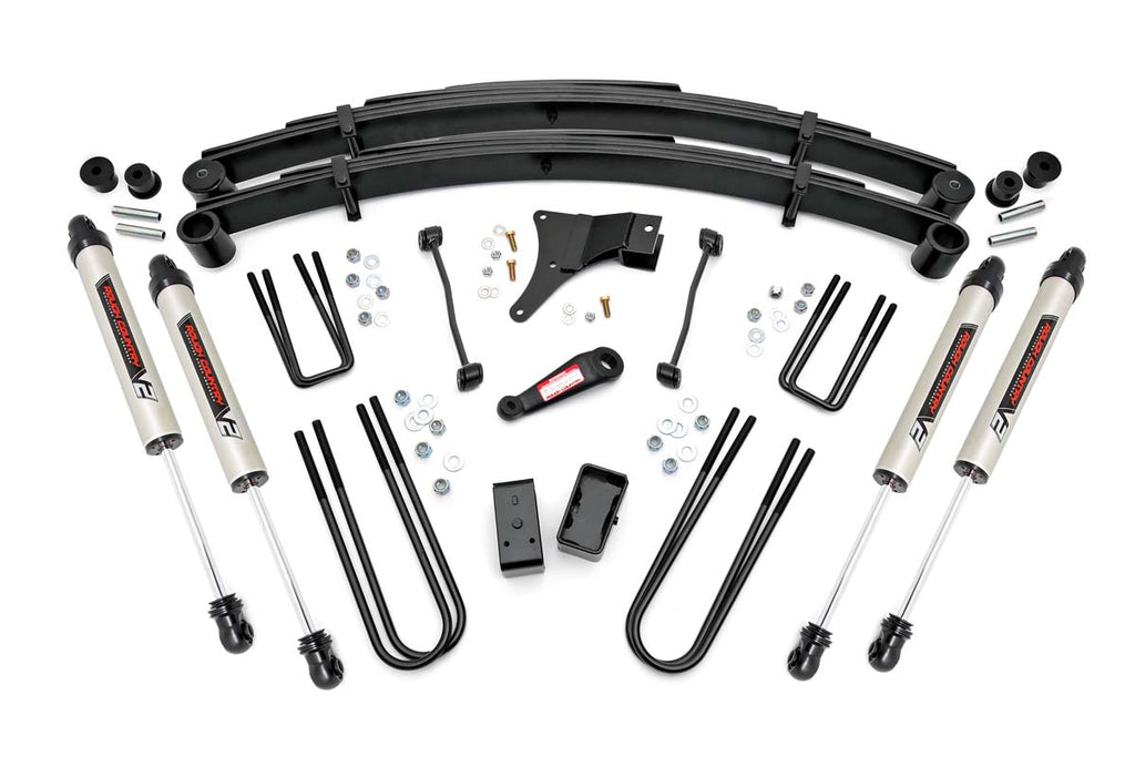 4 Inch Lift Kit | Rear Blocks | V2 | Ford Super Duty 4WD (1999)