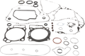 A set of various automotive gaskets, O-rings, and seals of different shapes and sizes, all laid out on a white background. The items include circular, oval, and irregularly shaped gaskets, used for engine or mechanical system sealing.
