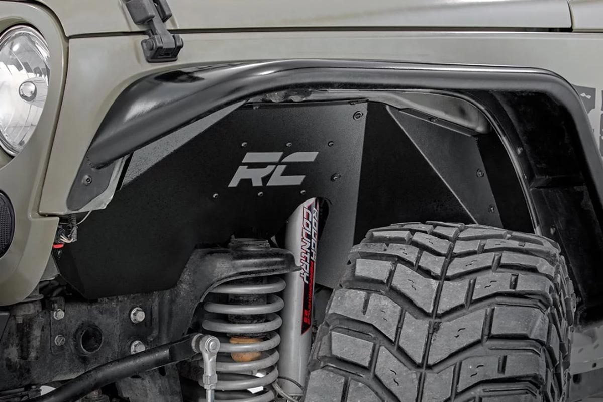 Rough Country Inner Fenders | FR & RR | Jeep Wrangler JK  (2007-2018)