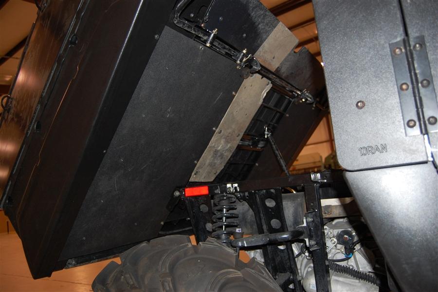 Trail Armor Polaris Ranger 700, Ranger 800, Ranger 800 Crew Under Bed Mud Shield 2009 - 2014