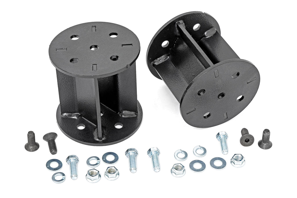 Rough Country 7.5 Inch Lift Kit w/compressor | Air Spring Kit | Chevy/GMC 2500HD/3500HD (11-19)