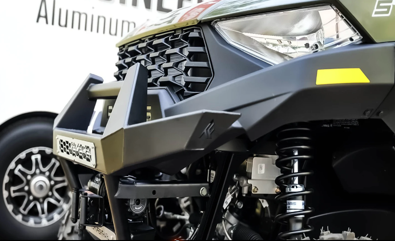 2022+ Polaris Ranger 570 SP Mid-Size Front Winch Bumper (Black)