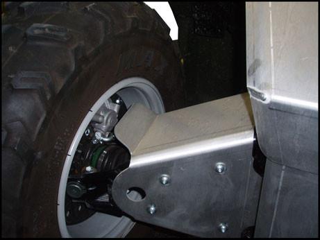5 - Piece Complete Aluminum Skid Plate Set, Suzuki King Quad 400 - Offroad Armor